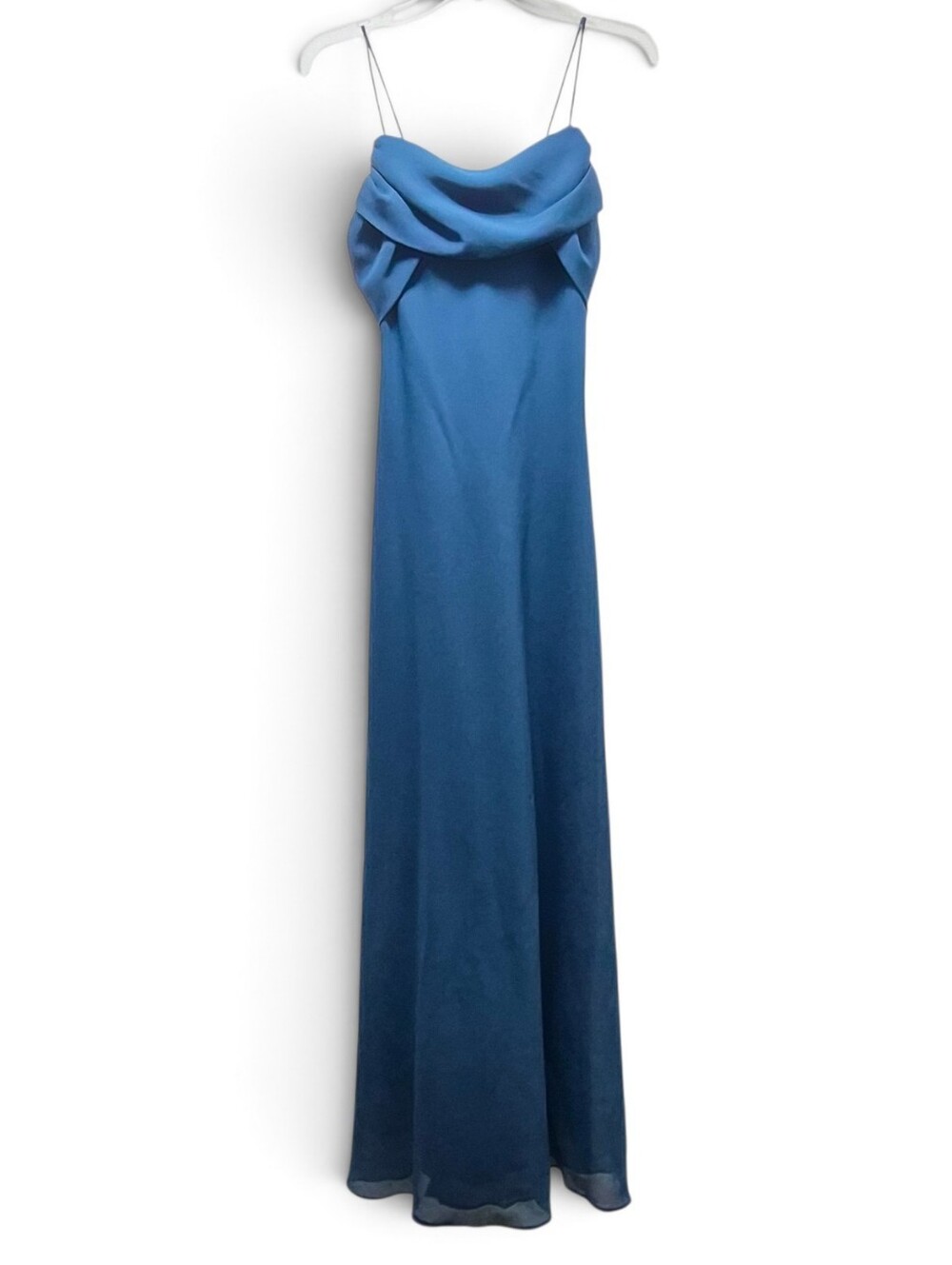 Vintage Betsy & Adam Teal Long Dress Size 6
